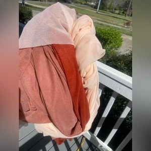 Wedding arbor fabric